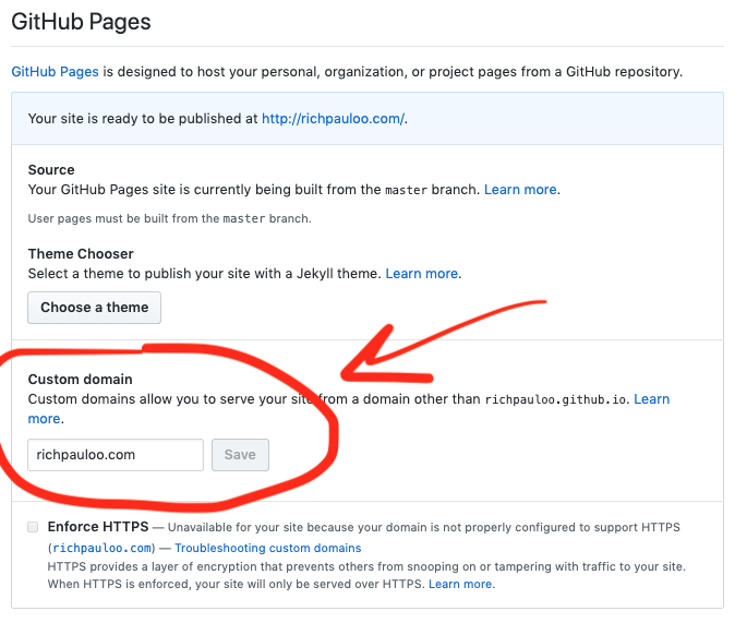 custom domain with github pages tutorial